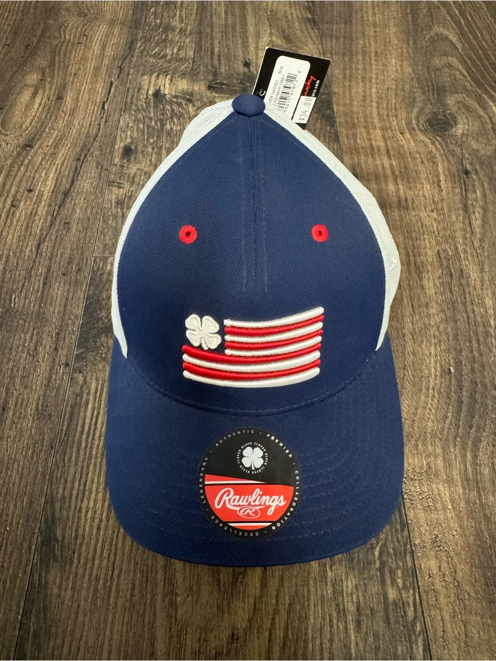New with tags Black Clover × Rawlings baseball cap